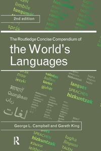 Enlarge image Cover: The Routledge Concise Compendium of the World's Languages - Routledge