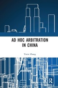 Abbildung von: Ad Hoc Arbitration in China - Routledge