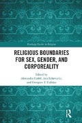 Cover: Religious Boundaries for Sex, Gender, and Corporeality - Routledge