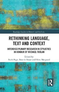 Enlarge image Cover: Rethinking Language, Text and Context - Routledge