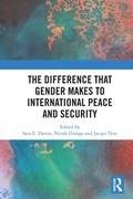Cover: The Difference that Gender Makes to International Peace and Security - Routledge