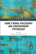 Cover: Hume's Moral Philosophy and Contemporary Psychology - Routledge