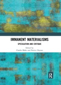 Cover: Immanent Materialisms - Routledge