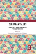 Cover: European Values - Routledge