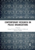Cover: Contemporary Research on Police Organizations - Routledge
