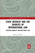 Cover: State Interest and the Sources of International Law - Routledge