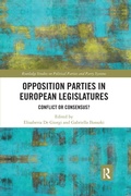 Cover: Opposition Parties in European Legislatures - Routledge