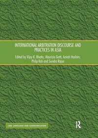 Abbildung von: International Arbitration Discourse and Practices in Asia - Routledge