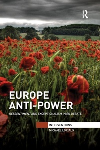 Enlarge image Cover: Europe Anti-Power - Routledge