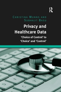 Abbildung von: Privacy and Healthcare Data - Routledge