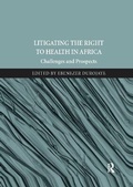 Cover: Litigating the Right to Health in Africa - Routledge