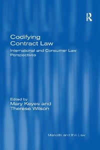 Abbildung von: Codifying Contract Law - Routledge