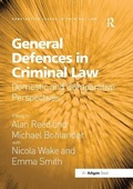 Cover: General Defences in Criminal Law - Routledge