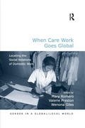 Cover: When Care Work Goes Global - Routledge