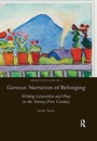 Cover: German Narratives of Belonging - Routledge