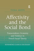 Cover: Affectivity and the Social Bond - Routledge