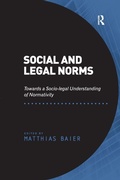 Cover: Social and Legal Norms - Routledge