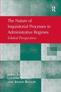 Cover: The Nature of Inquisitorial Processes in Administrative Regimes - Routledge