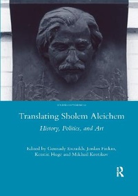 Enlarge image Cover: Translating Sholem Aleichem - Routledge