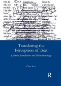 Cover: Translating the Perception of Text - Routledge