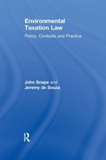 Abbildung von: Environmental Taxation Law - Routledge
