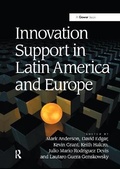 Cover: Innovation Support in Latin America and Europe - Routledge