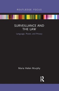 Abbildung von: Surveillance and the Law - Routledge