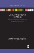 Cover: Mediating Power-Sharing - Routledge