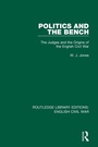Cover: Politics and the Bench - Routledge