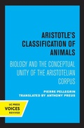 Cover: Aristotle's Classification of Animals - University of California Press