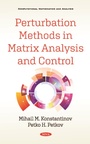 Cover: Perturbation Methods in Matrix Analysis and Control - Nova Science Publishers Inc