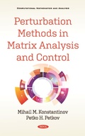 Cover: Perturbation Methods in Matrix Analysis and Control - Nova Science Publishers Inc