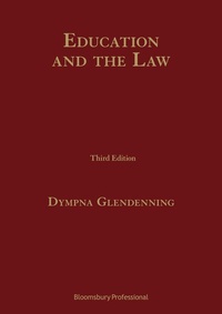 Abbildung von: Education and the Law - Bloomsbury Professional