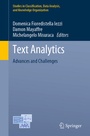 Cover: Text Analytics - Springer