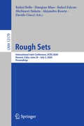 Cover: Rough Sets - Springer