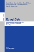 Cover: Rough Sets - Springer