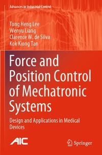 Enlarge image Cover: Force and Position Control of Mechatronic Systems - Springer