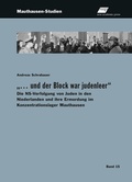 Cover: ". und der Block war judenleer" - new academic press