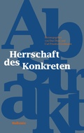 Cover: Herrschaft des Konkreten - Wallstein