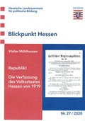 Cover: Republik! - Hessische Landeszentrale f. polit. Bild.