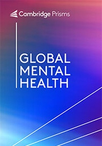 Abbildung von: Cambridge Prisms: Global Mental Health - Cambridge University Press