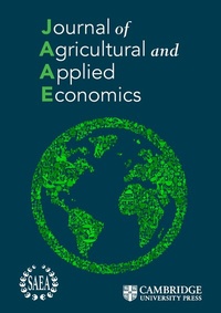 Abbildung von: Journal of Agricultural and Applied Economics - Cambridge University Press