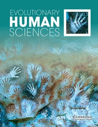 Bild: Evolutionary Human Sciences - Cambridge University Press