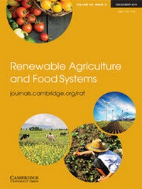 Abbildung von: Renewable Agriculture and Food Systems - Cambridge University Press