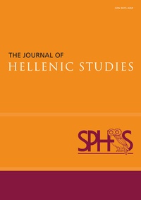 Abbildung von: The Journal of Hellenic Studies - Cambridge University Press