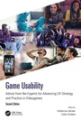 Cover: Game Usability - CRC Press