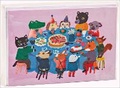 Cover: Dinner with Friends Big Notecard Set - teNeues Publishing Company