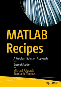 Enlarge image Cover: MATLAB Recipes - APress