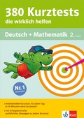 Cover: Klett 380 Kurztests, die wirklich helfen - Deutsch und Mathematik 2. Klasse - Klett