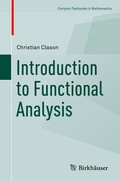 Cover: Introduction to Functional Analysis - Birkh&auml;user